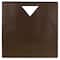 JAM Paper Chocolate Brown Large Heavy Duty Triangular Handle Gift Bags, 3ct.